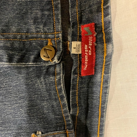 Nitro Stretch Blue Jeans - Picture 3 of 3